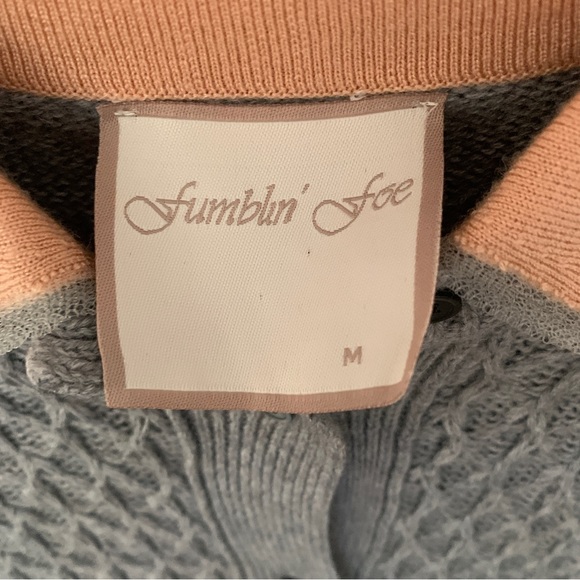 Fumblin Foe Women’s Button Down Knit Cardigan Sweater - Picture 7 of 8